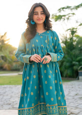 Mahroo Digital Printed Lawn 2 Piece Stitched Suit MMCS25K&G D-T-ALPRTW-057